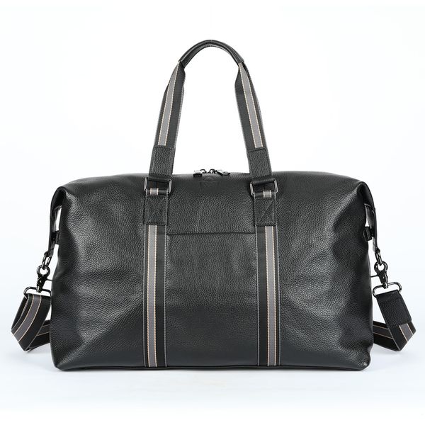 SA Classy Genuine Leather Duffel Bag for Sports, Gym, and Travel 4028