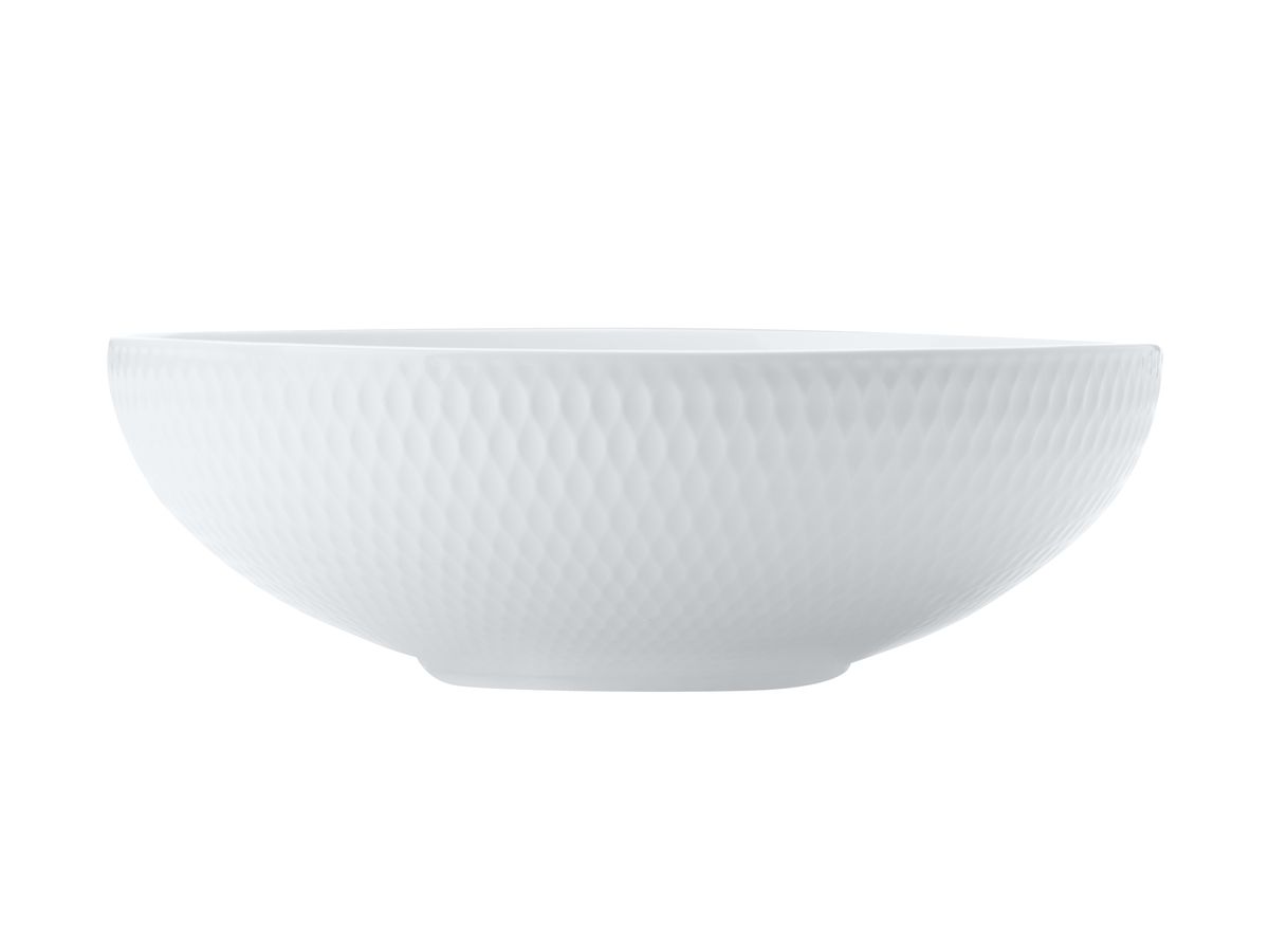 Maxwell & Williams Ciotola Diamonds Round - Porcellana Bianca 7 Cm - Ideale Per Salse E Finger Food - 3