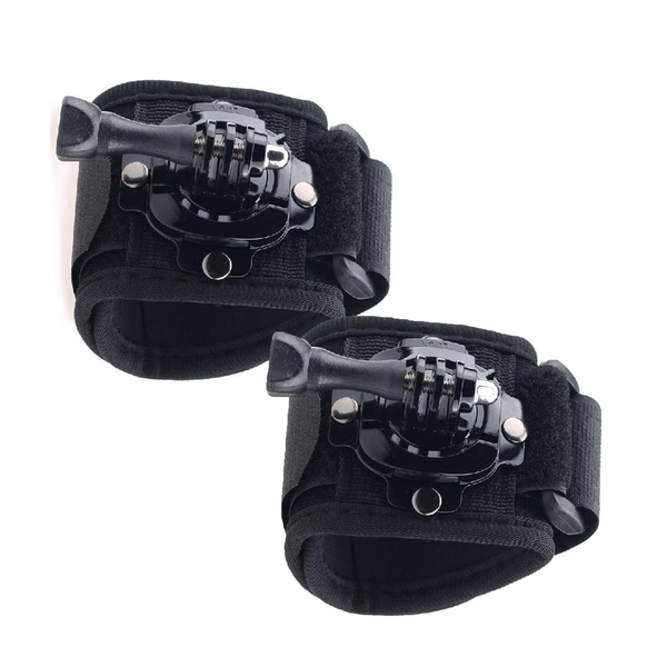 2PCS 360 Rotating Wrist Mount Comfortable Robust Arm Strap for GoPro/AKASO