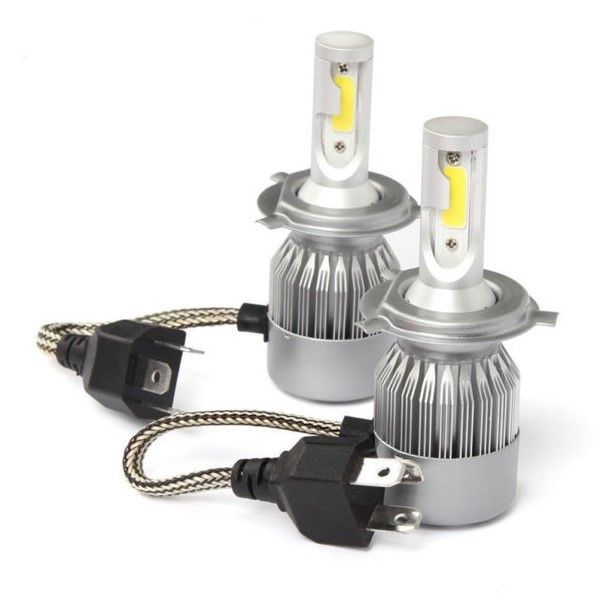C6 H4 3800LM 36W LED Car Headlight Kit With Built-in Cooling Fan - 2 Bulbs, Shop Today. Get it Tomorrow!