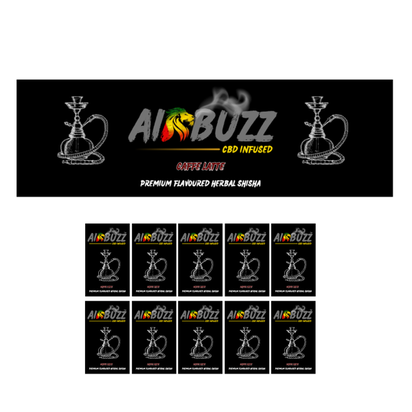Airbuzz CBD Infused Caffe Latte Flavour