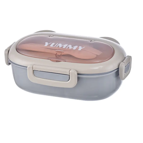 3 Square Plastic Bento Box