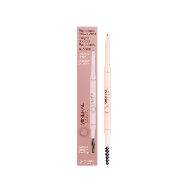 Mineral Fusion Retractable Eye Brow Pencil - Blonde