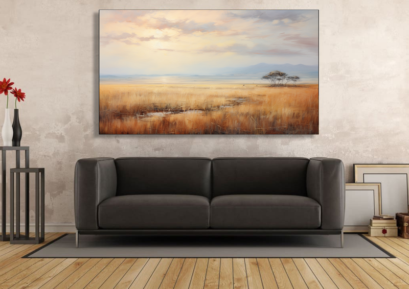 Canvas Wall Art - Serenade of the Savanna - HC1215