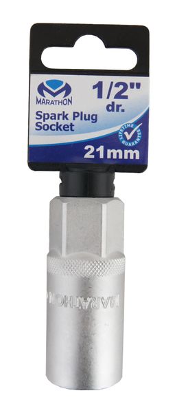 Marathon Tools Socket - Spark Plug 1/2 Inch Drive 21mm