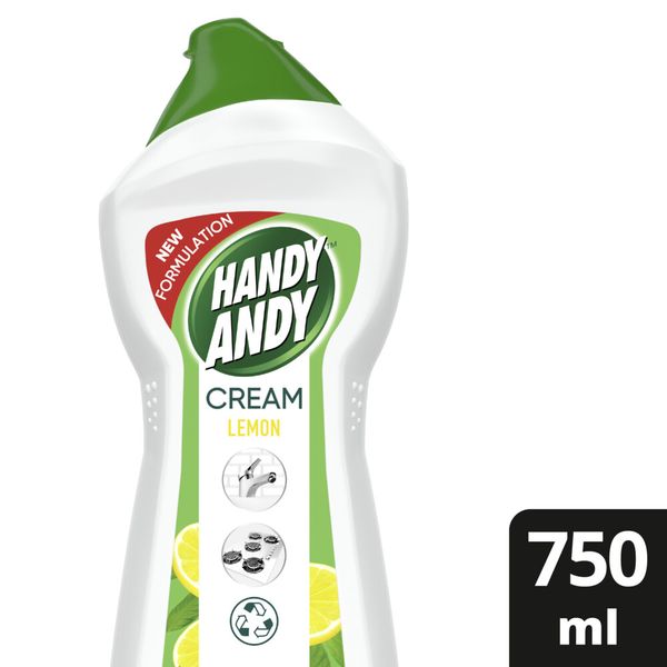 Handy Andy Lemon Multipurpose Cleaning Cream 750ml