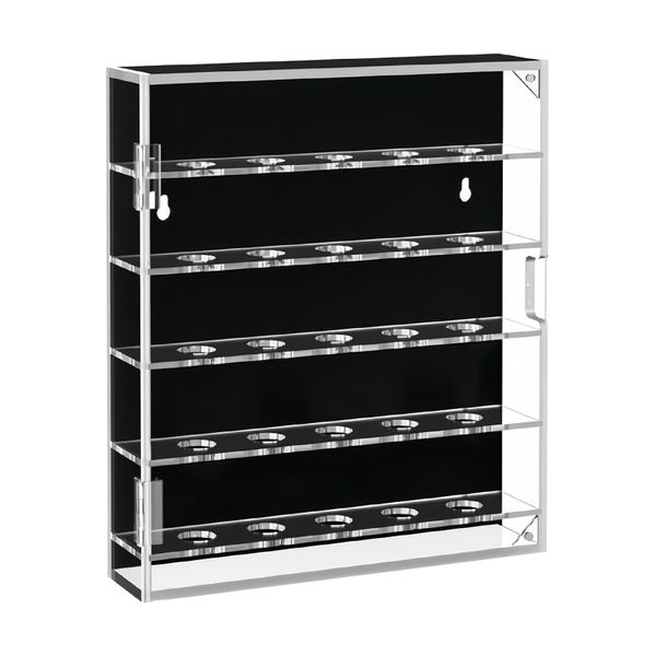 Golf Ball Display Case Display Box for 25 Balls Table Tennis Balls