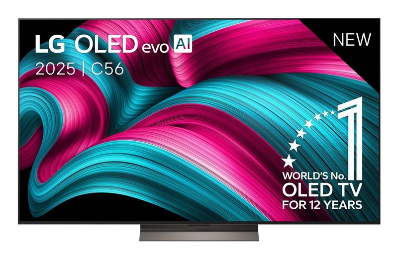 LG 65" OLED evo AI C5 4K 120Hz Smart TV - OLED65C56LB