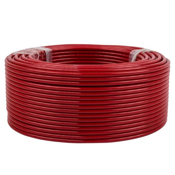 Bulk Pack 2 x Cable Electric Pvc Red 1.5mm 10m Pk