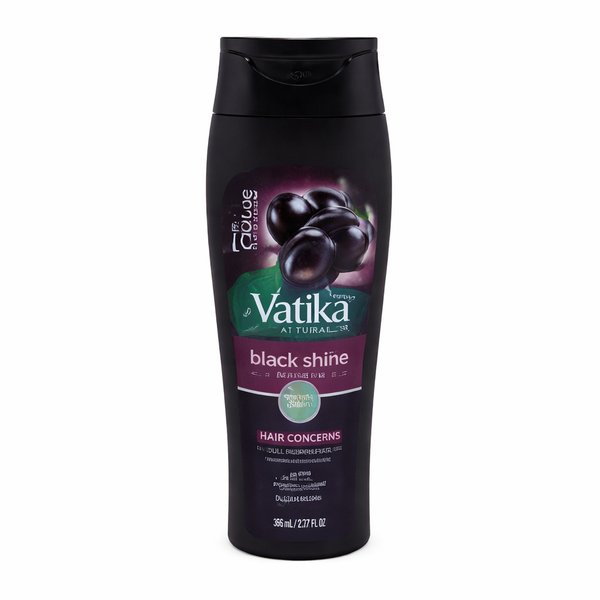 Vatika Black Shine Hair Shampoo for Smooth Shiny Hair 400ml