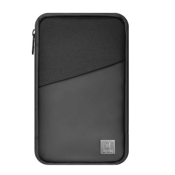 Premium MacBook Mate Travel &amp; Cable Organiser Black