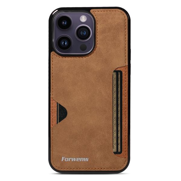 Anti-Drop Protective Leather Phone Case Compatible with iPhone 14 Pro Max