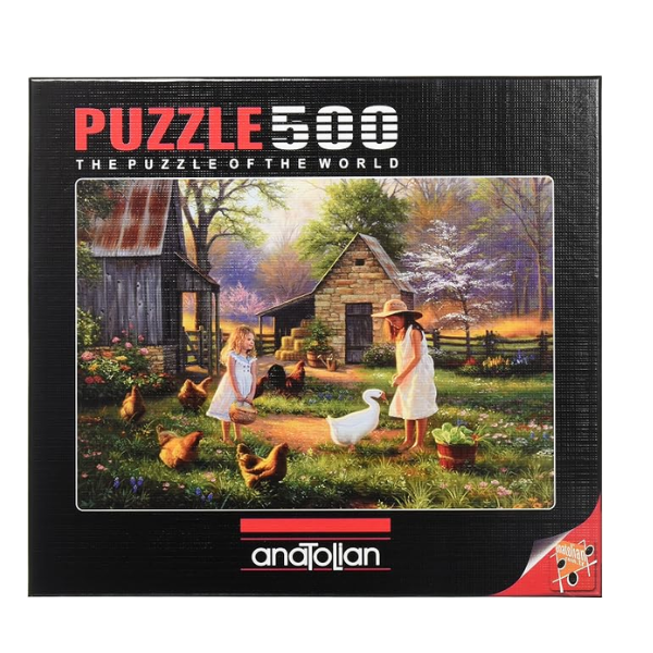 Anatolian Puzzle - Evening at Granma's 500 Pieces