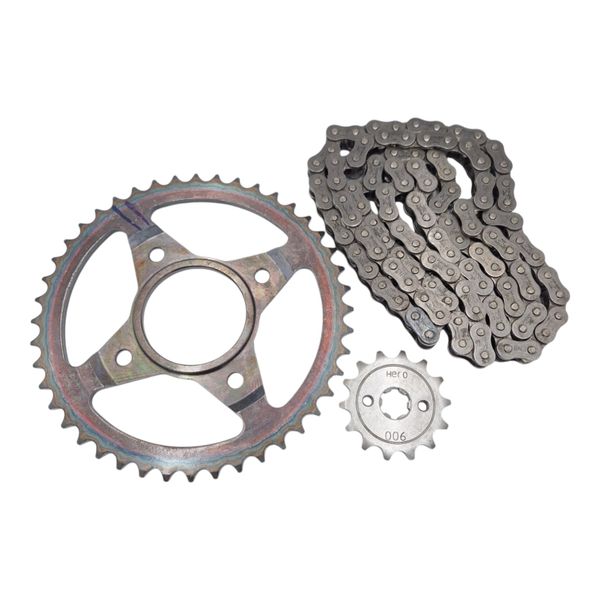 Hero Eco 150 Chain and Sprocket
