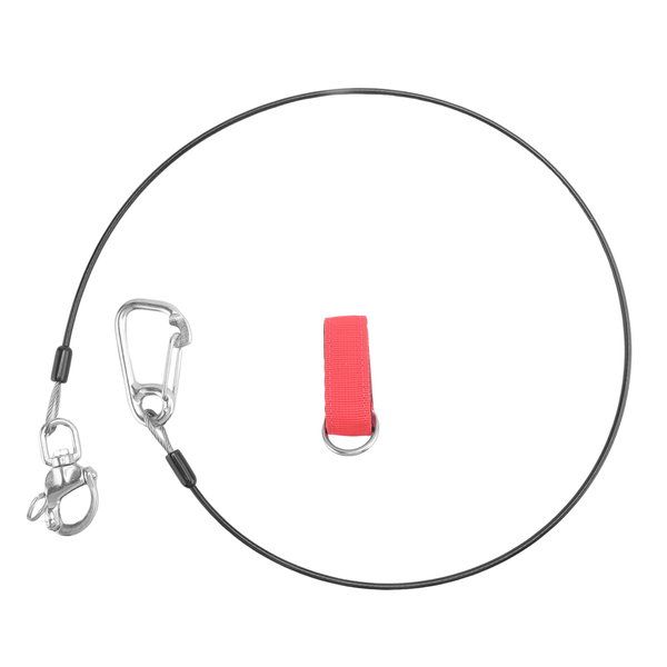 Freediving Lanyard Leash with Scuba Diver Rope for Dive A