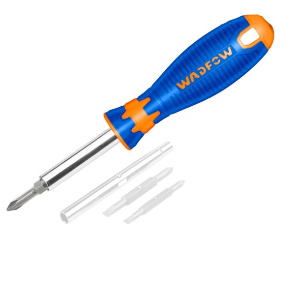 Wadfow - 6 in 1 Magnetic Tip Screwdriver with Interchangeable Handle