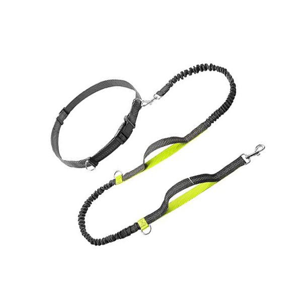 Dog Leash, Retractable Hands Free Dog 7FT Leash, Waist Running Adjustable