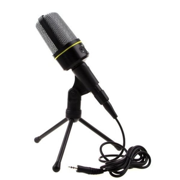 Optic Condenser Microphone For Conference and Recording-Black