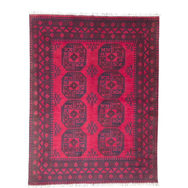 Carpet Express &amp; Decor/HandMade Cherry Red Afghan Carpet - 200 x 150cm