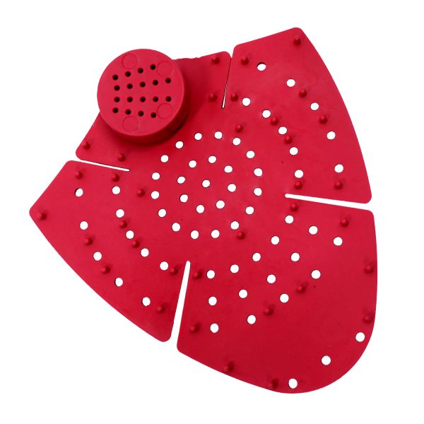 Urinal Mats - Scented Hygiene Urinal Mat - Red - 50 Bulk Pack Combo