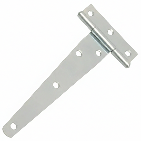Galvanized Steel Tee Hinges 100mm - 10 Pair Set for Doors &amp; Gates
