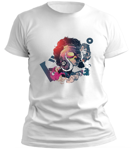 PepperSt Men's White T-Shirt - Outlander