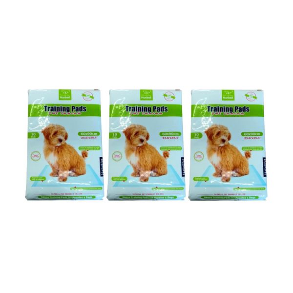 Nunbell Large Training Pads for Puppies and Dogs - 3 Pack