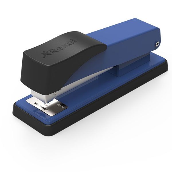 Rexel: Standard 100 Half Strip Metal Stapler - Blue