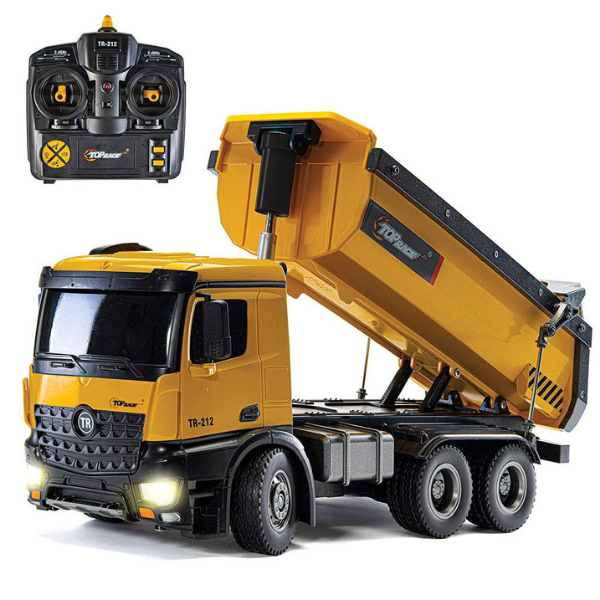 Hui Na 1/14 Trucks Metal Dump Truck