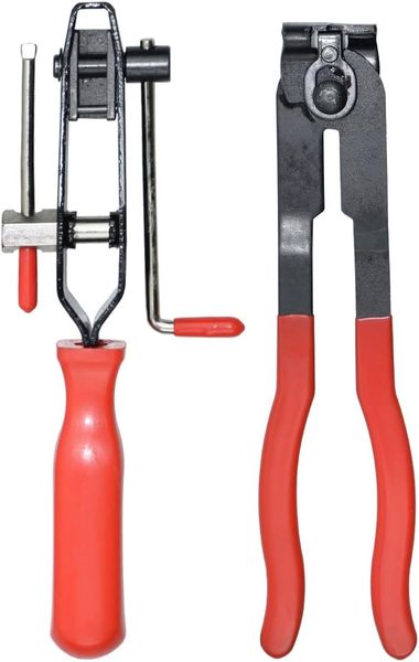 2 Piece CV Boot Clamp Pliers, CV Axle Boot Clamp Pliers w/ CV Joint Boot Clamp