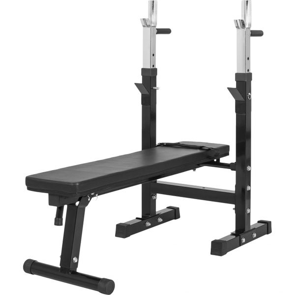 Gorilla - Weight Bench with Adjustable Barbell Rack