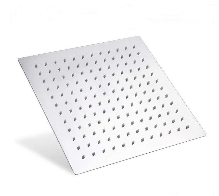 Square Shower Heads Stainless Rainfall Waterfall Full Body Coverage