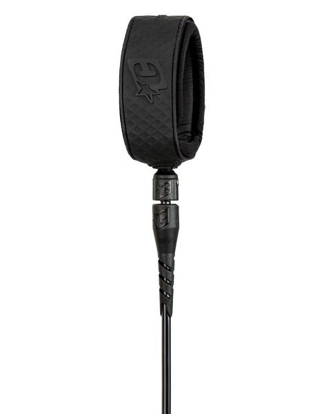 Creatures Pro 8 Surfboard Leash : Black Black
