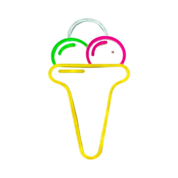 Ice Cream Ball Neon Sign Light E-20