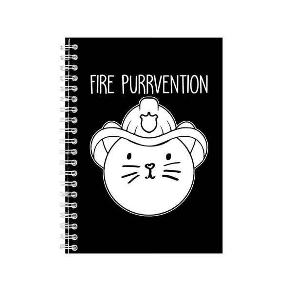 Firefighter Notebook Gift Idea Writing Book Notepad Pad 22
