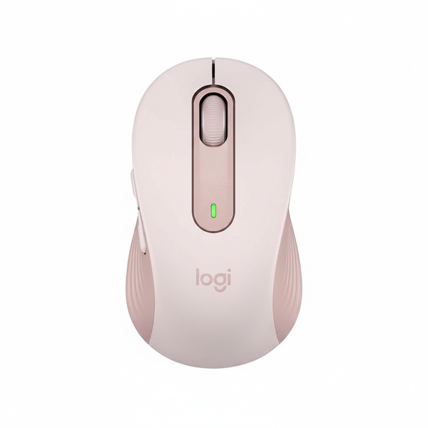 Logitech Wireless Mouse M650 - Lightweight Rose with Silent Clicks