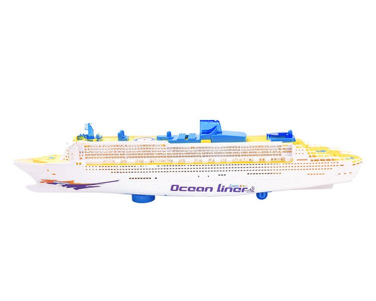 Olive Tree - Super Ocean Liner Toy Bump &amp; Go with Sound and Light