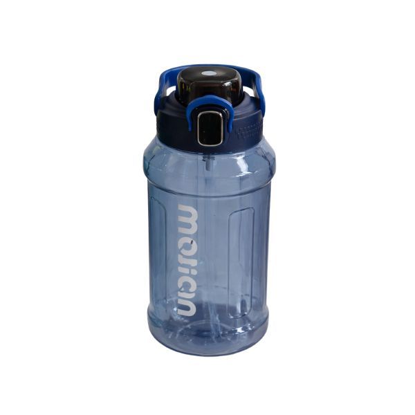Portable Sports Water Bottle with Locking Flip Lid - Blue