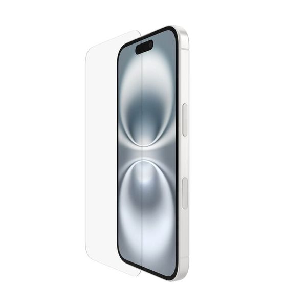 Belkin - ScreenForce Screen Protector Compatible with iPhone 16 - Clear