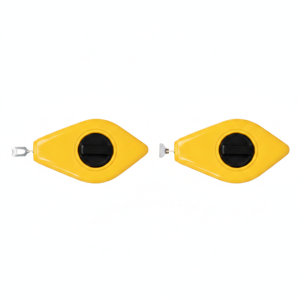 Deamark 30m Chalk Line Reel with Chalk - 2 Pack