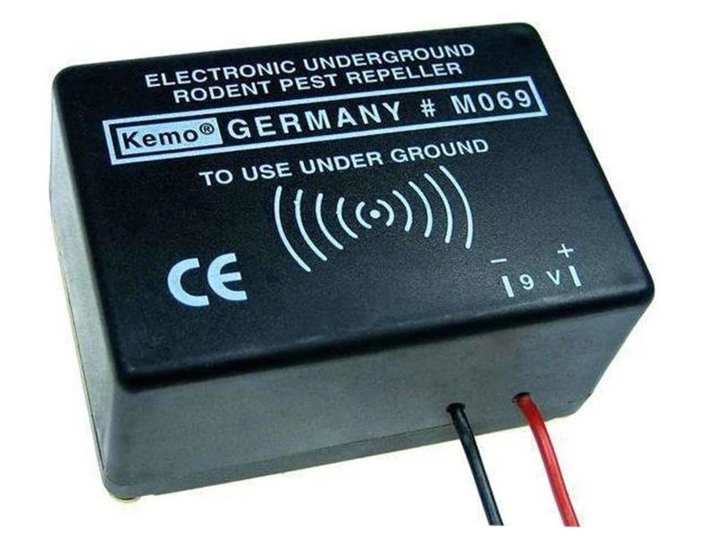 Electronic Underground Rodent Pest Repeller Kit