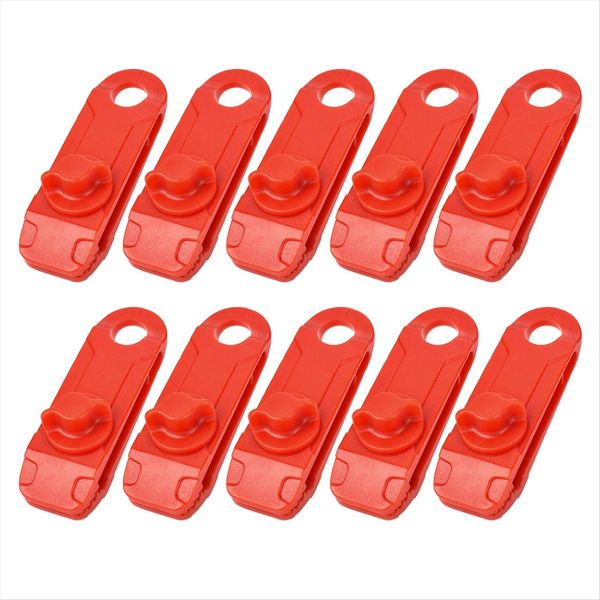 10 Pcs Outdoor Camping Tent Windproof Reusable Fixing Army Green