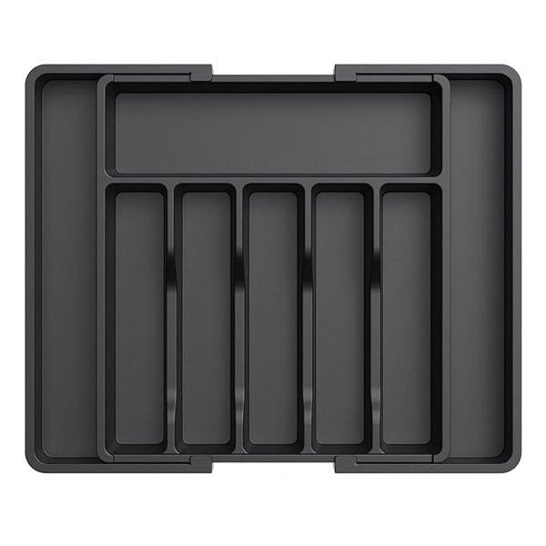 Cutlery Drawer Organizer, Expandable Cutlery Tray, BPA Free Flatware