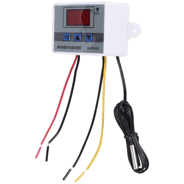 XH-W3002 220V Digital LED Temperature Controller 10A Thermostat