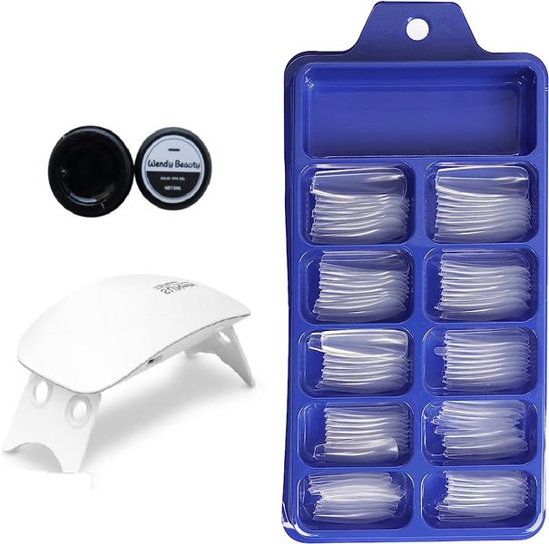 Solid Gel Nail Tips Starter Kit