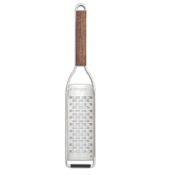 Microplane Master Series Ribbon Paddle Grater Walnut Wood Handle