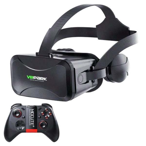 VRPARK - High Definition VR Headset With MOCUTE Gaming Controller - Black