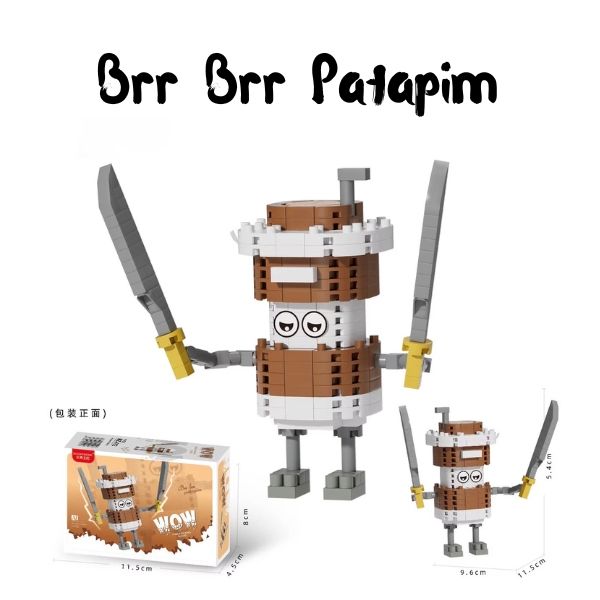 Brain Rot - FunBuild DIY Animal Figure Building Block Set