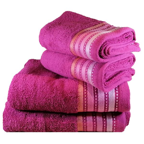 2 Bath Towels &amp; 2 Hand Towels image