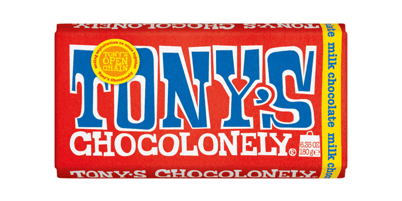 Tony's Chocolonely - Milk Chocolate Slab - 180g